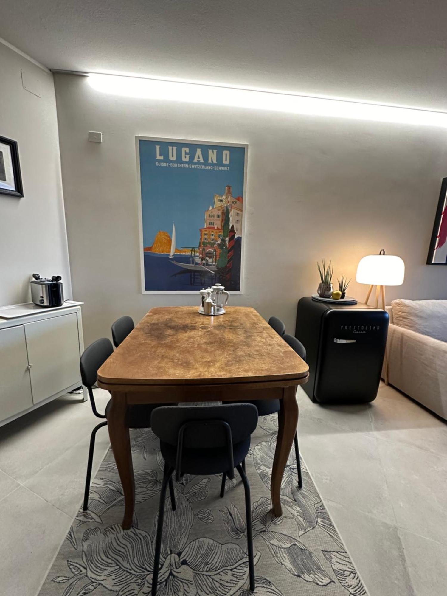 Bellavista Apartment Bissone Bagian luar foto